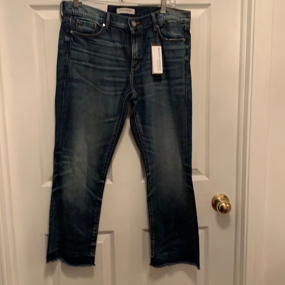 NWT Banana Republic cropped flare jeans - Picture 1 of 5